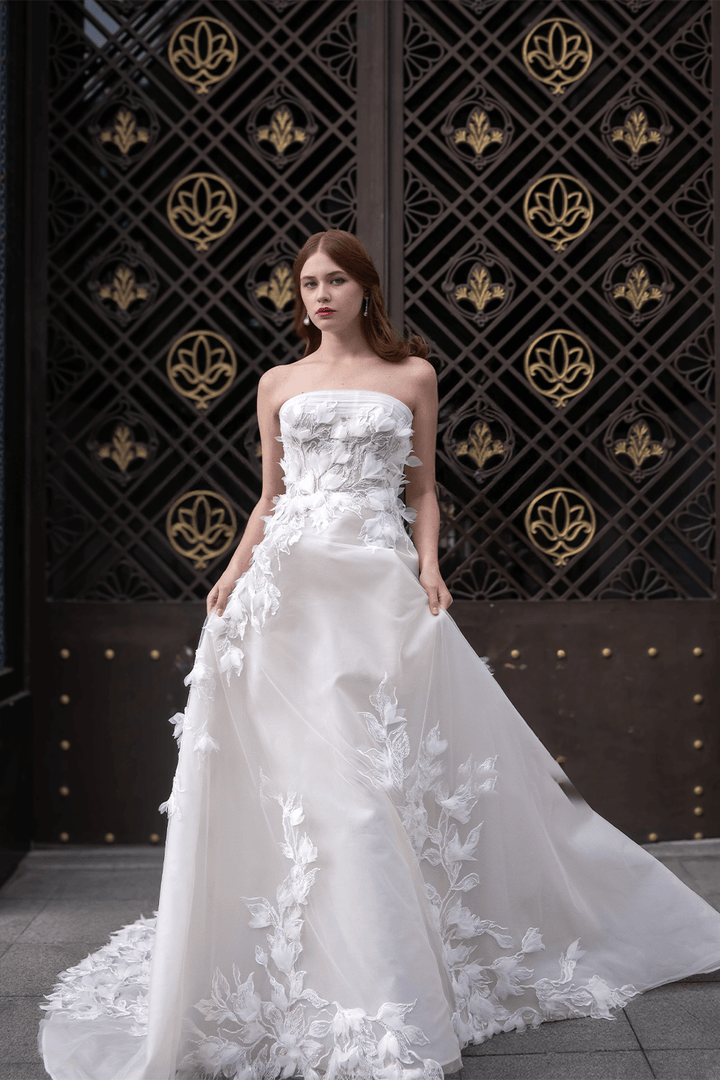 Nova Bella, Opulent A-Line Gown | Esposa