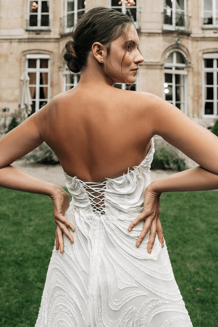 Nova Bella, Waves Fit and Flare Gown | Esposa