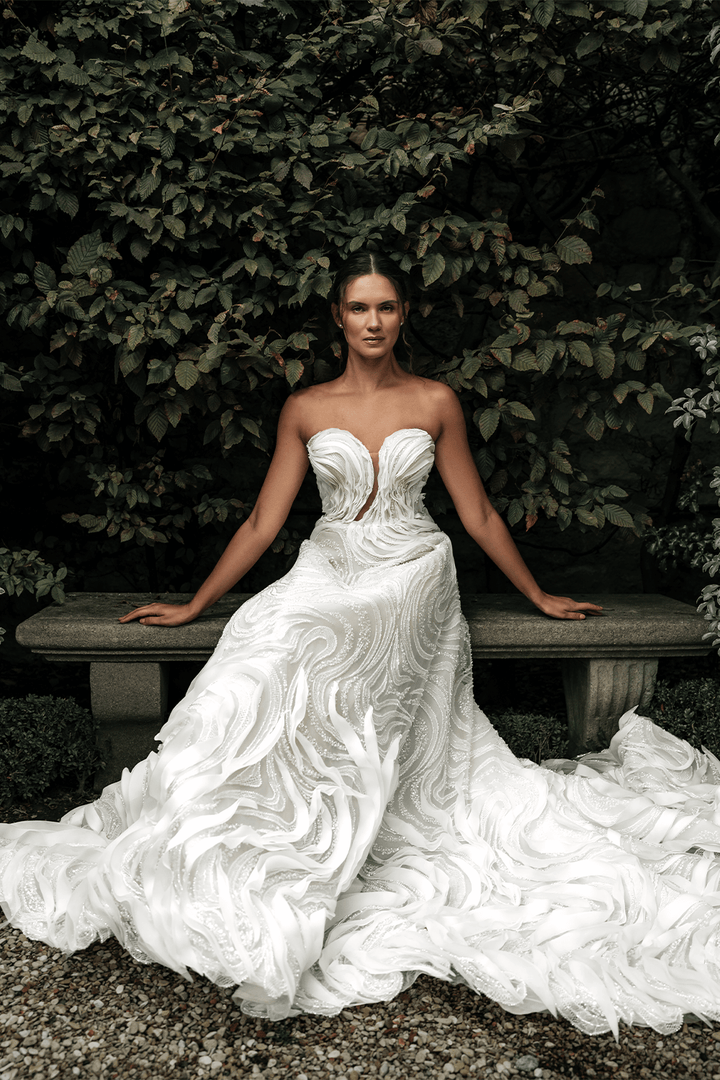 Nova Bella, Waves Fit and Flare Gown | Esposa