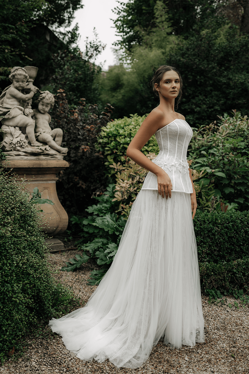 Nova Bella, Sculpted A-line Gown | Esposa