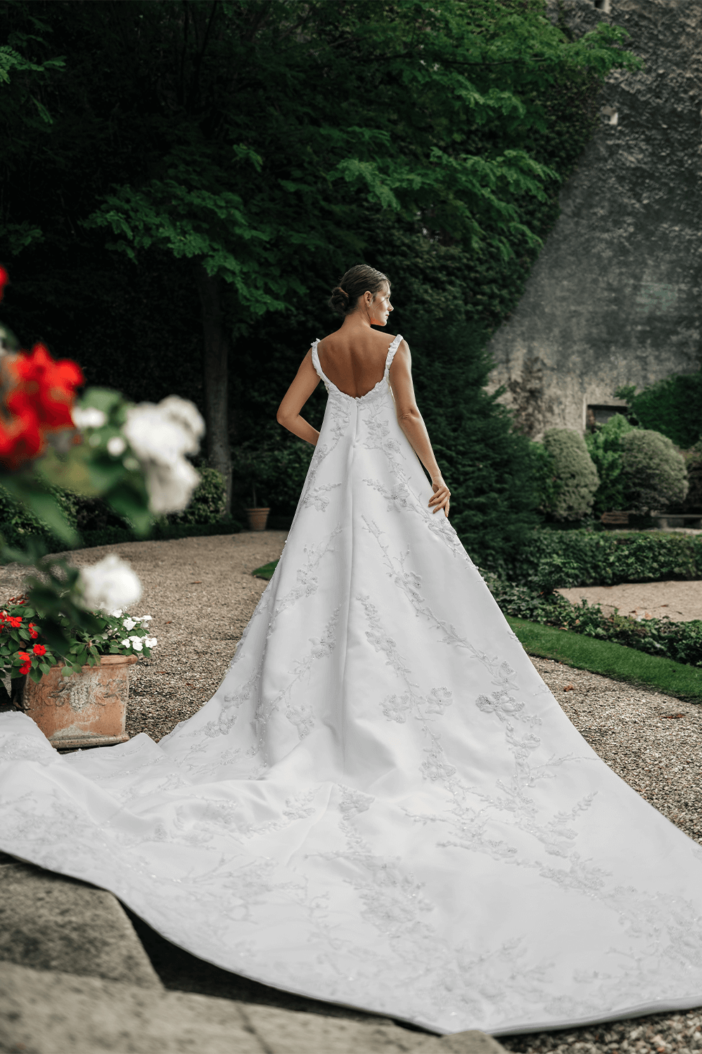 Nova Bella, Floral A-line Gown | Esposa