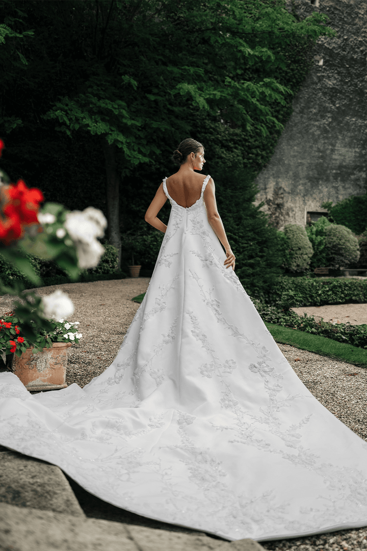 Nova Bella, Floral A-line Gown | Esposa