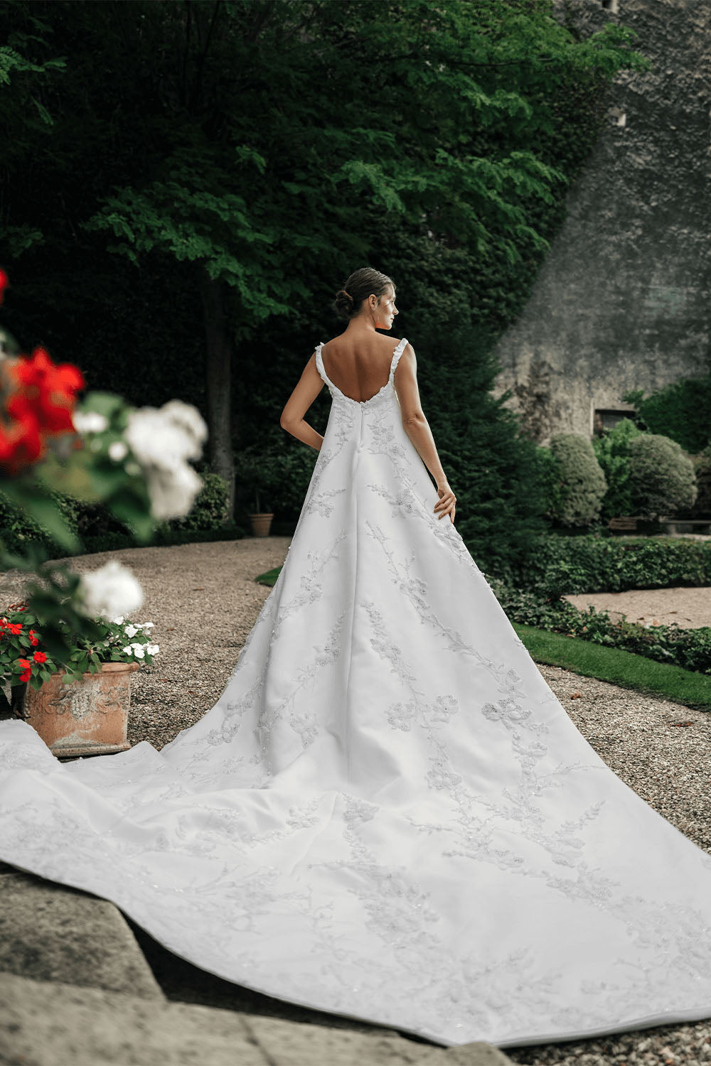 Nova Bella, Floral A-Line Gown | Esposa