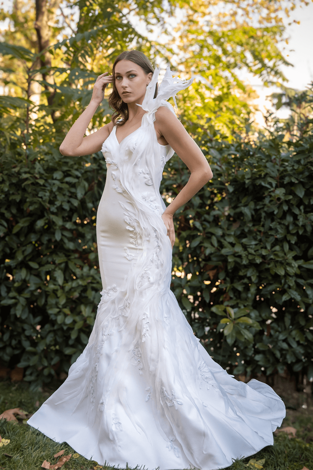 Nova Bella, Artistic Mermaid Gown | Esposa