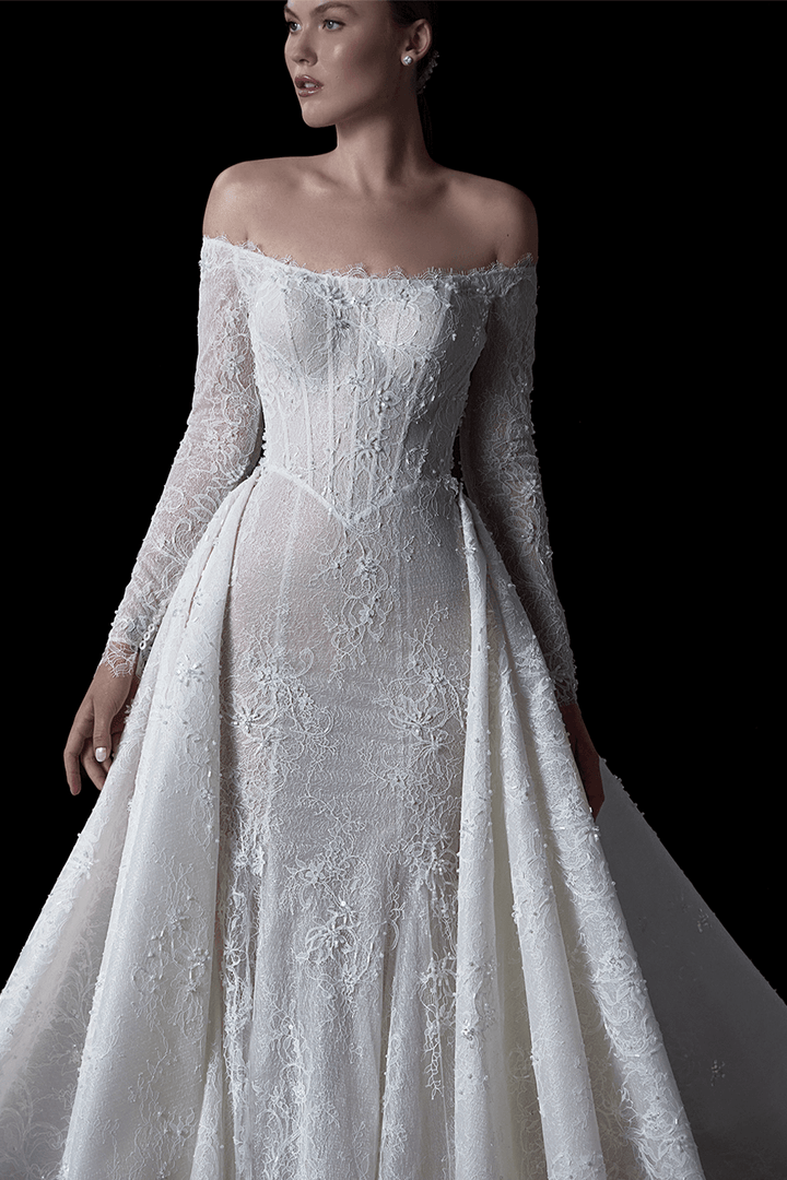 Nova Bella, Sophisticated A-line Gown | Esposa