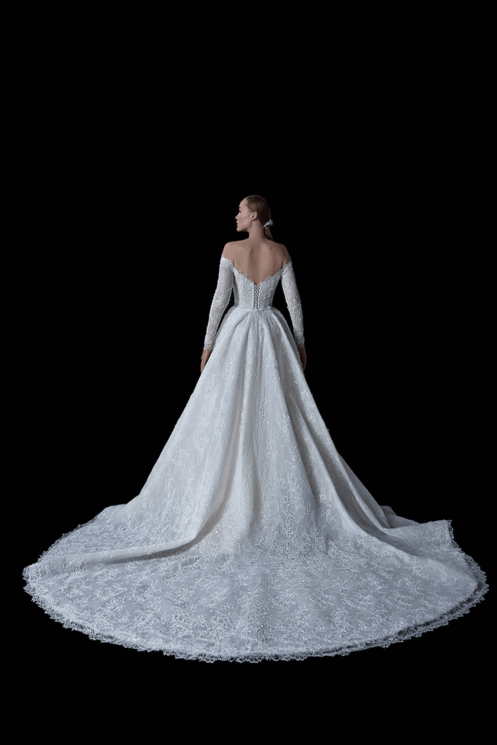 Nova Bella, Sophisticated A-line Gown | Esposa