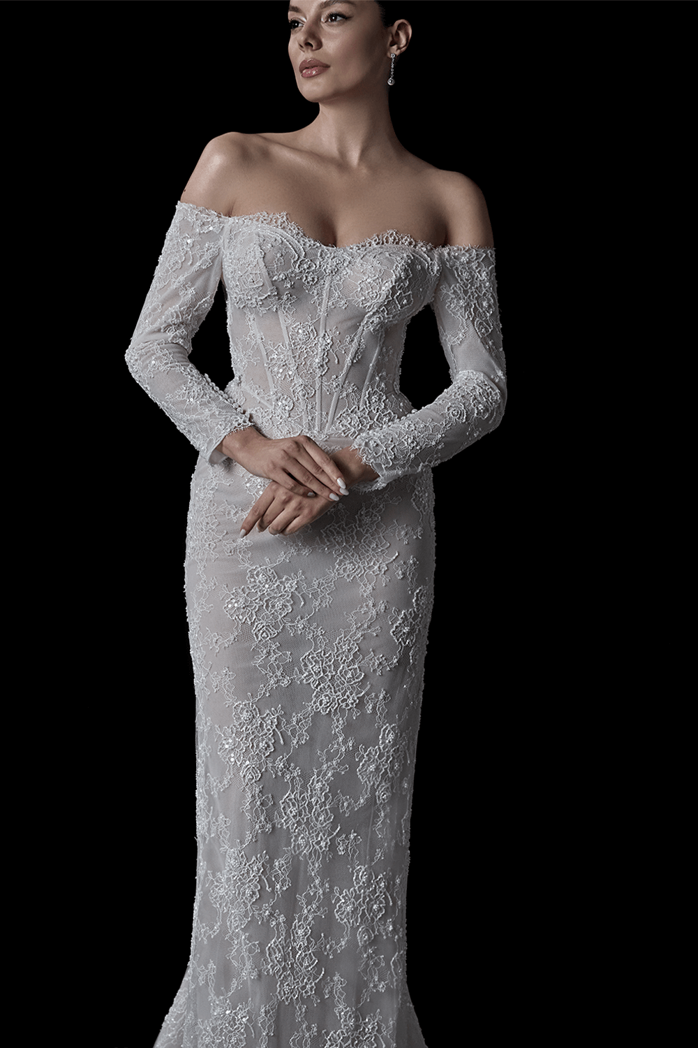 Nova Bella, Contemporary Straight Gown | Esposa