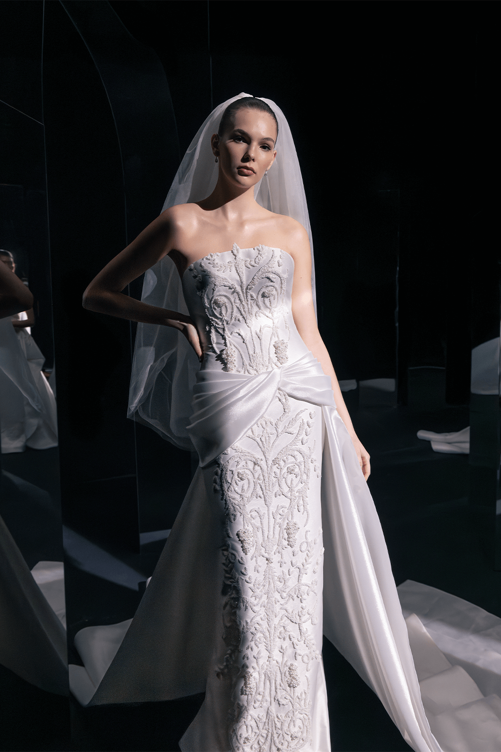 Nova Bella, Refined Straight Gown | Esposa