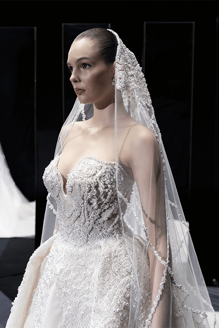 Nova Bella, Pearled Ball Gown | Esposa