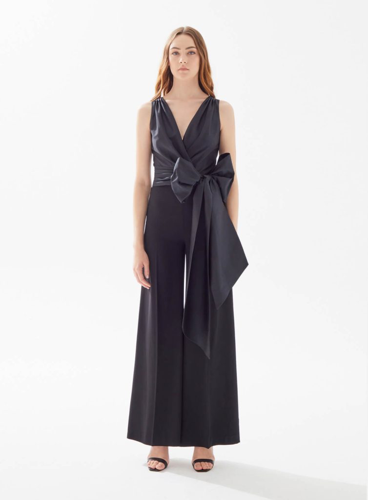 Tarek Ediz, Casual V-neck Jumpsuit | Esposa
