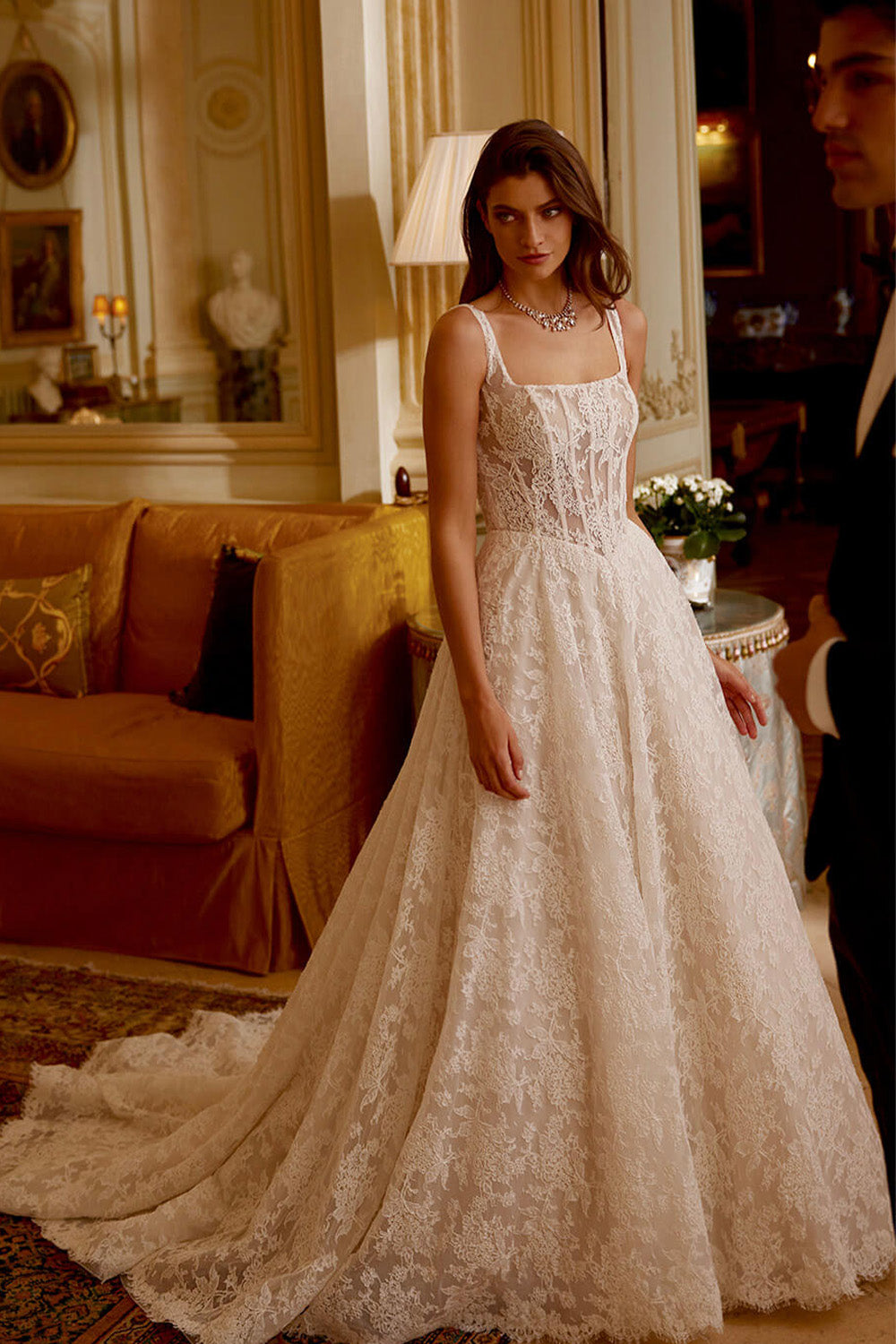 Justin Alexander, Lace Corset Bridal Dress | Esposa