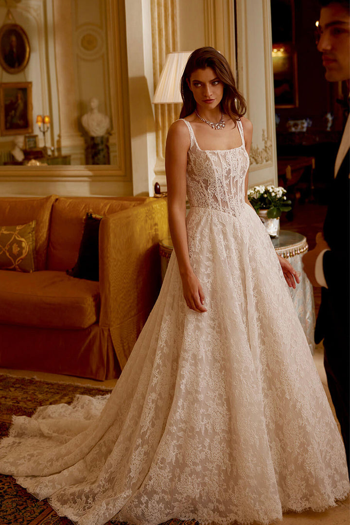 Justin Alexander, Lace Corset Bridal Dress | Esposa