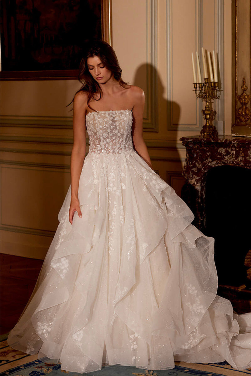 Justin Alexander, Strapless Wedding Dress | Esposa