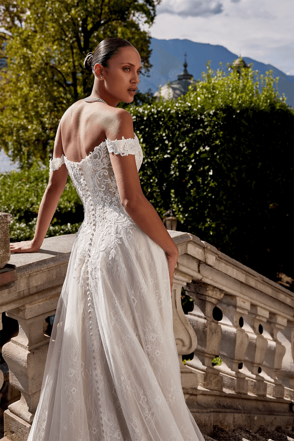 Justin Alexander, A-line Gown | Esposa
