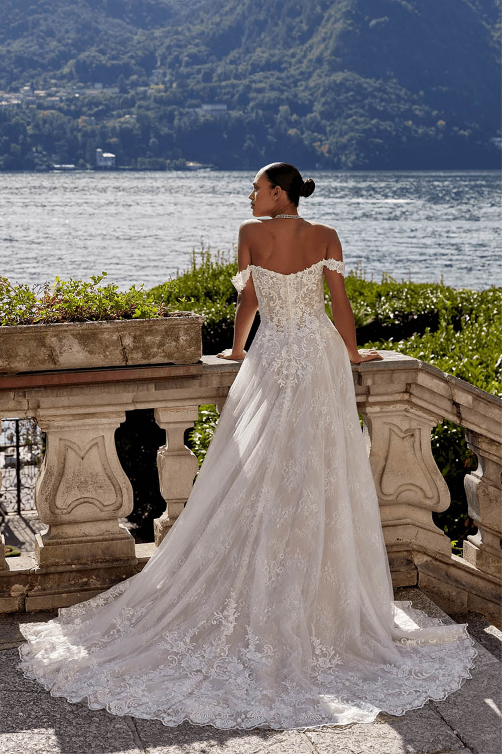Justin Alexander, Intricate A-Line Gown | Esposa