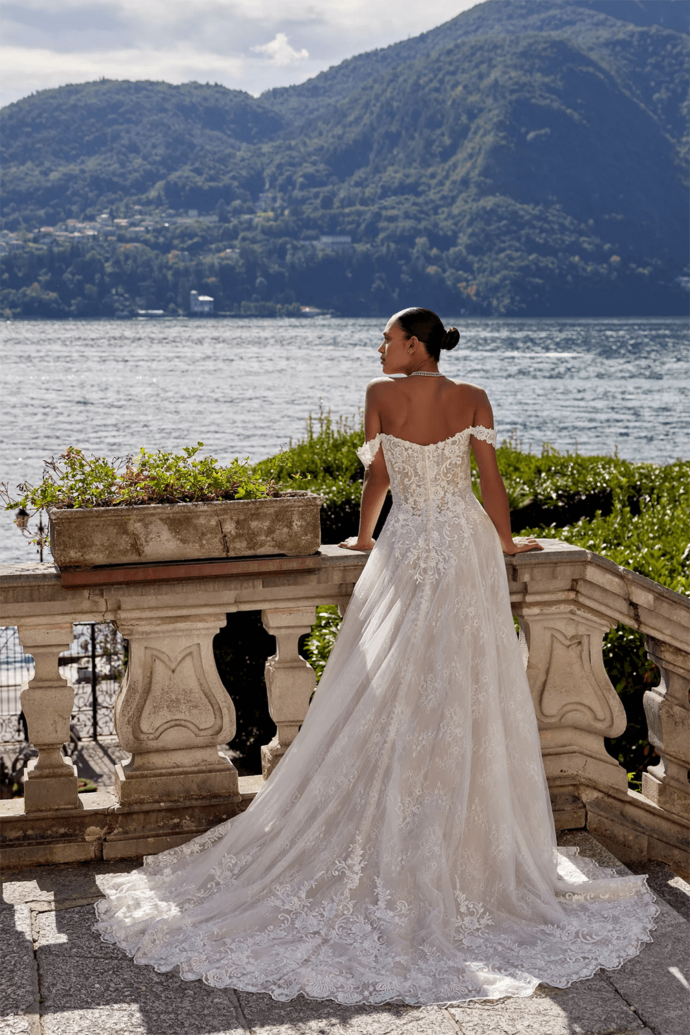 Justin Alexander, Intricate A-Line Gown | Esposa