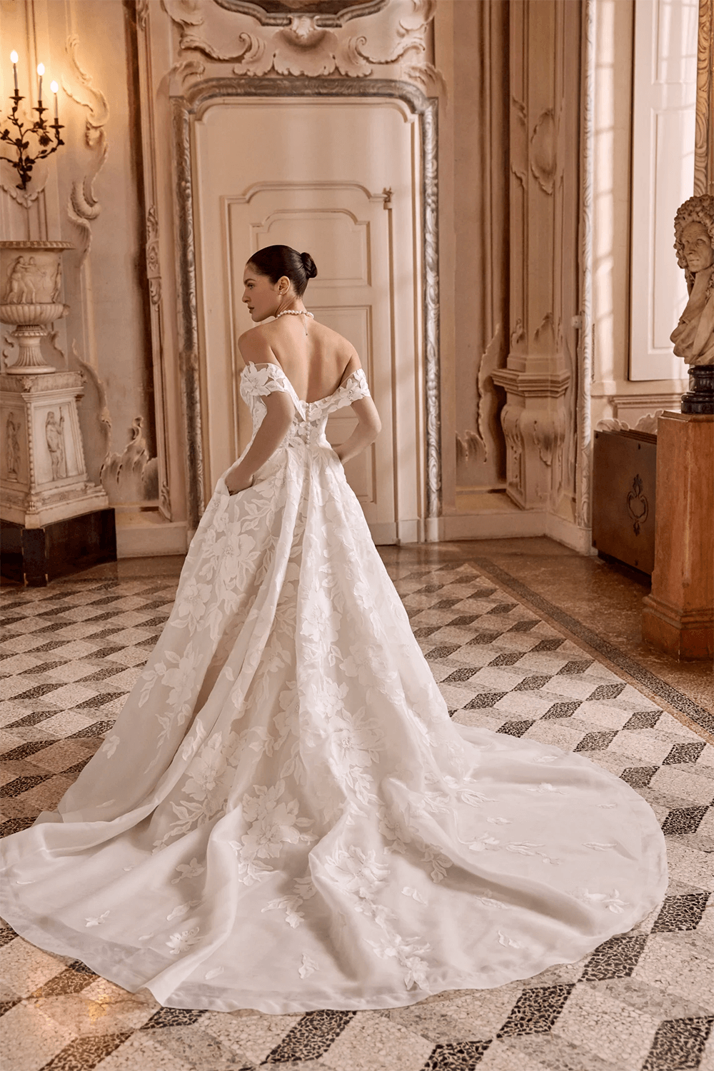 Justin Alexander Graceful A-line Gown | Esposa
