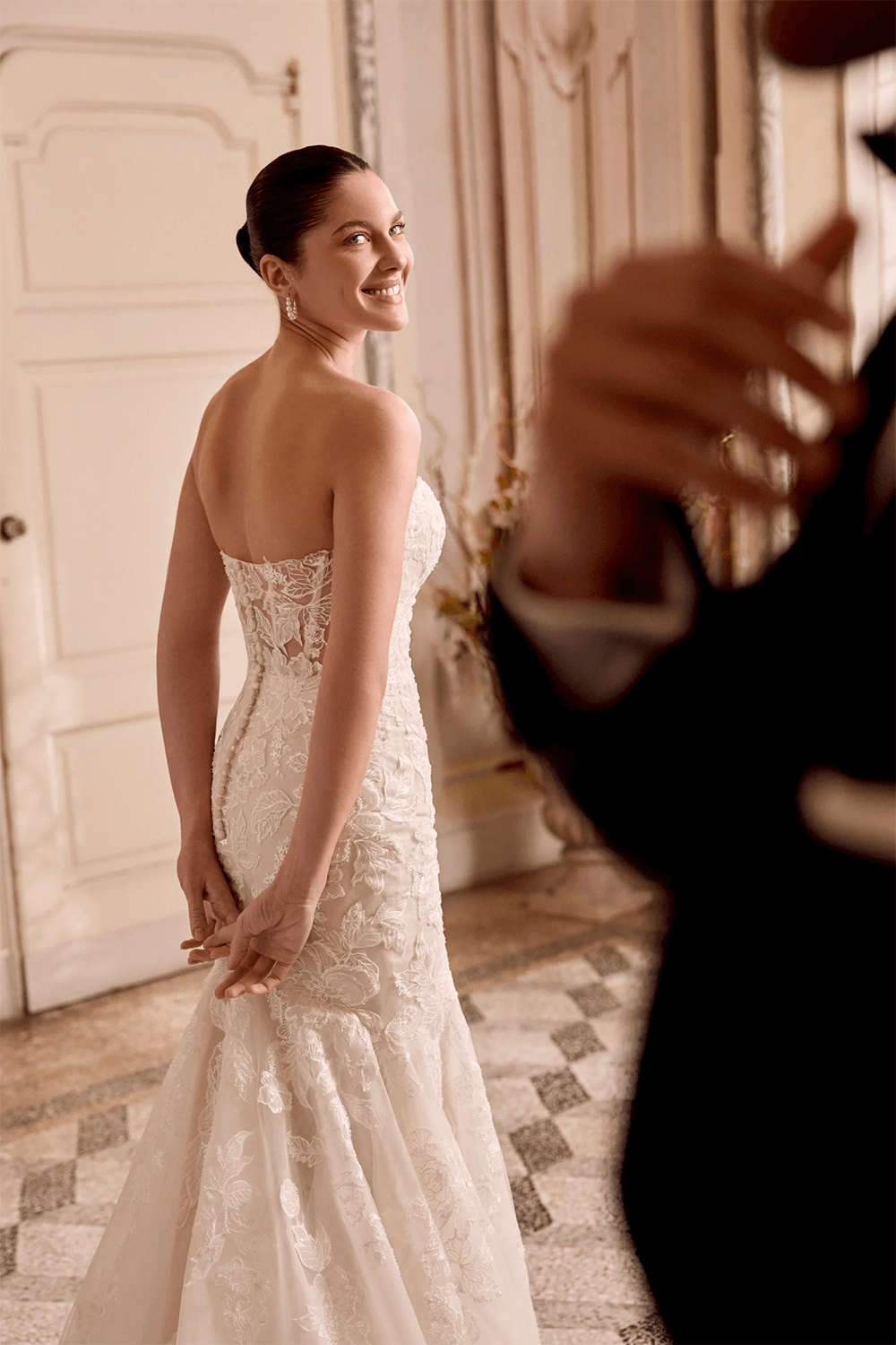 Justin Alexander, Fitted Mermaid Gown | Esposa