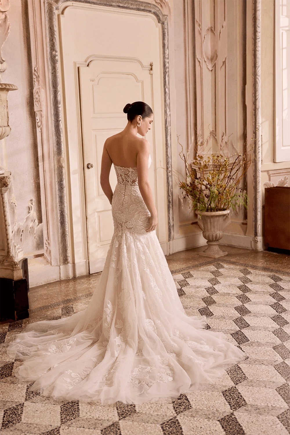 Justin Alexander, Fitted Mermaid Gown | Esposa
