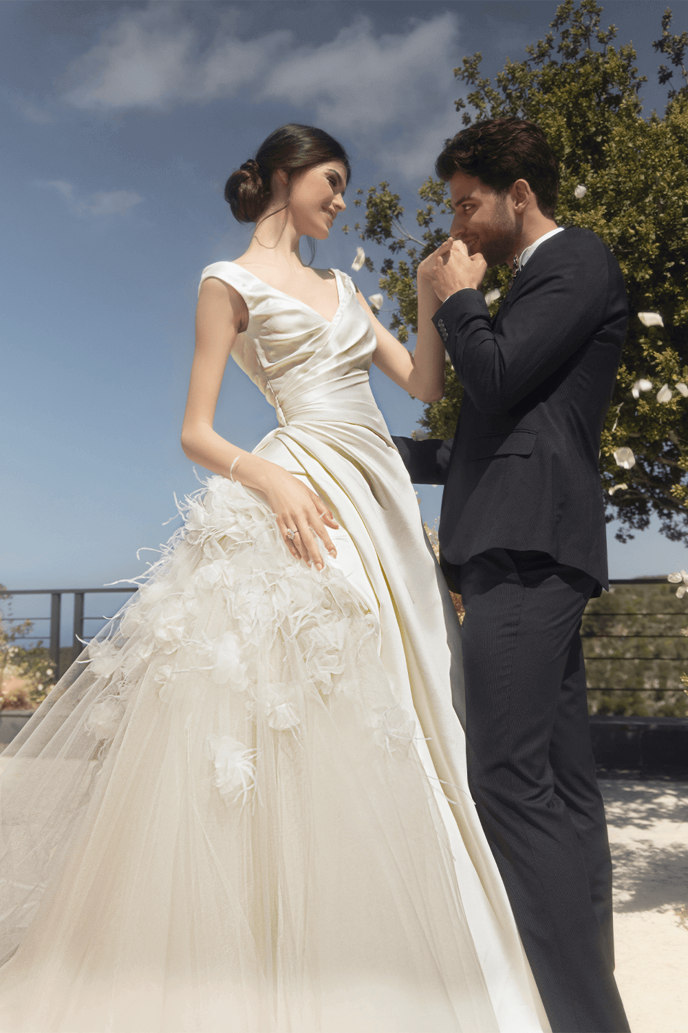 Plume by Kristie, Elegant Bridal Dress | Esposa