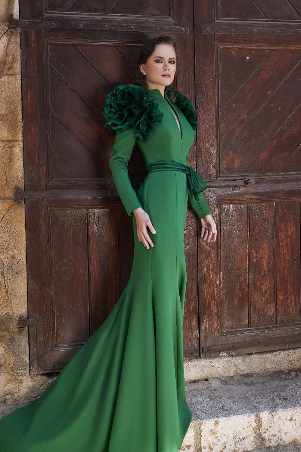 Bilal El Dana, Unique Dress With Sleeves | Esposa