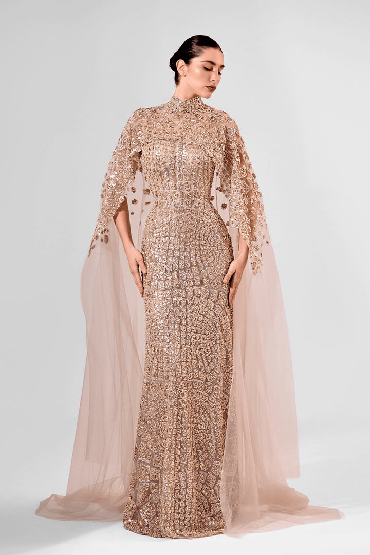 965 | Fully Beaded Gown | Esposa