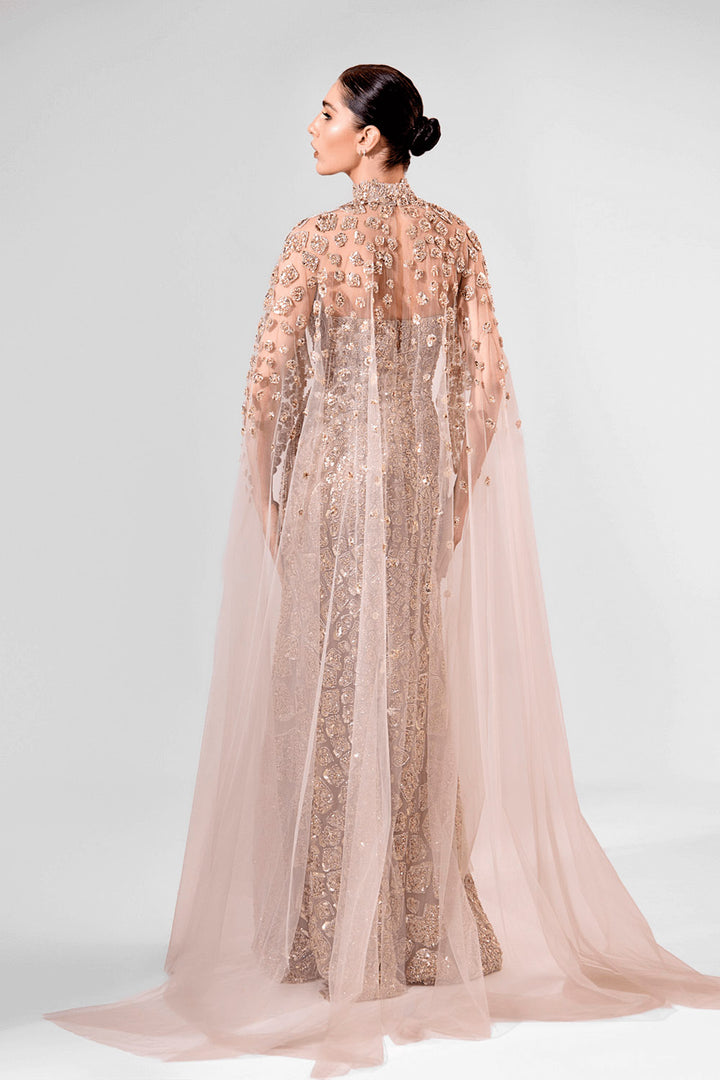 Bilal El Dana, Fully Beaded Gown | Esposa