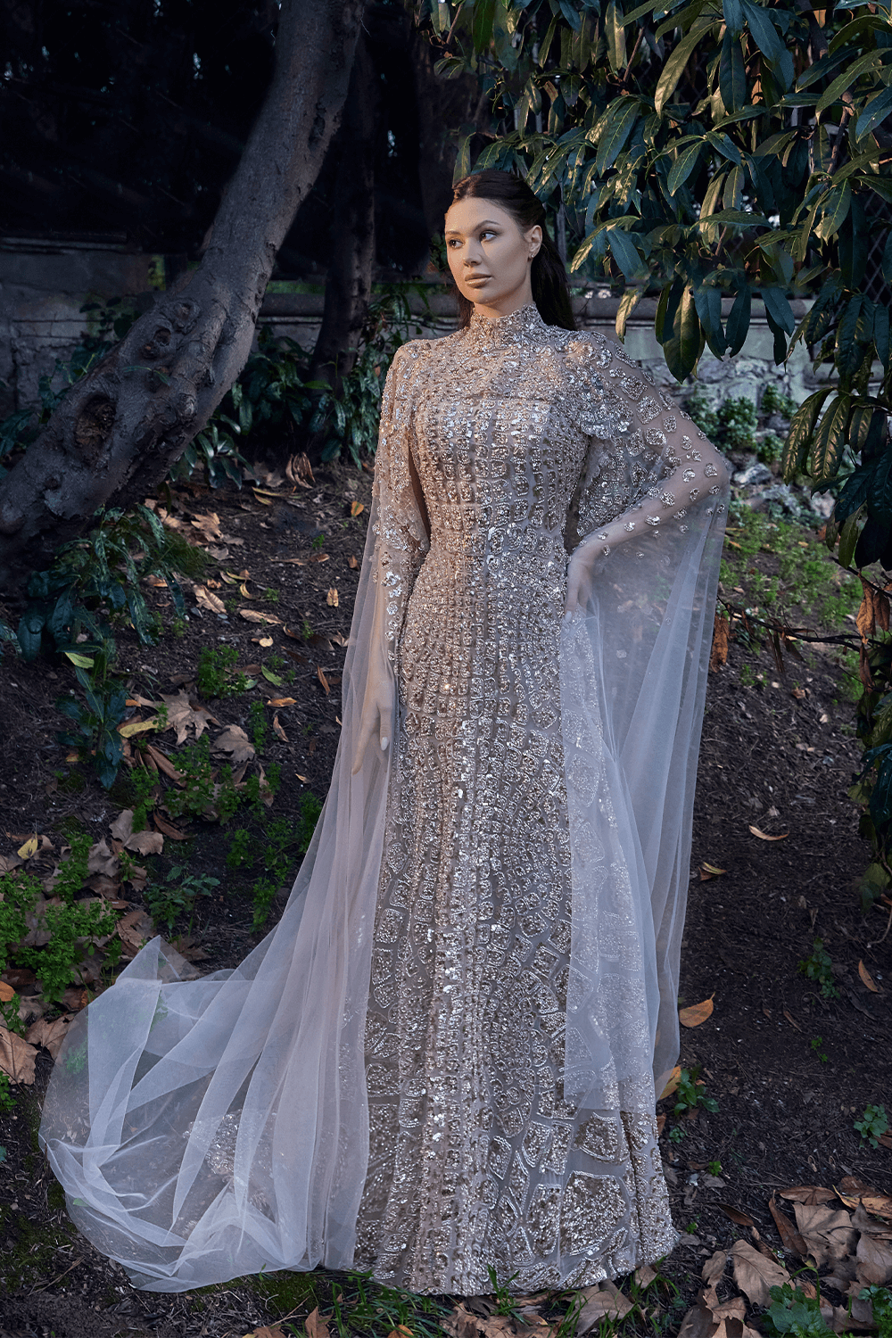 965 | Fully Beaded Gown | Esposa