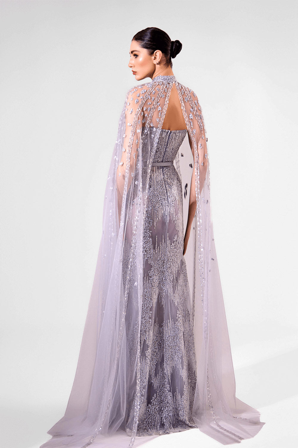 Bilal El Dana, Elegant Sequins Gown | Esposa