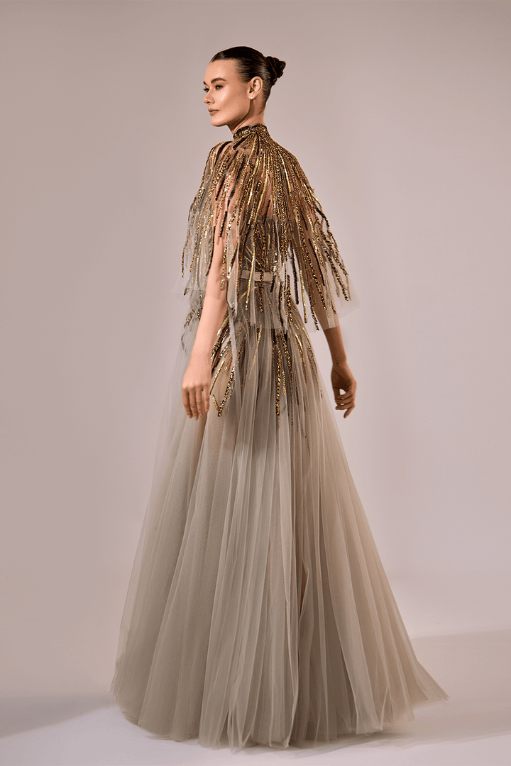 Bilal El Dana, Voluminous Evening Dress