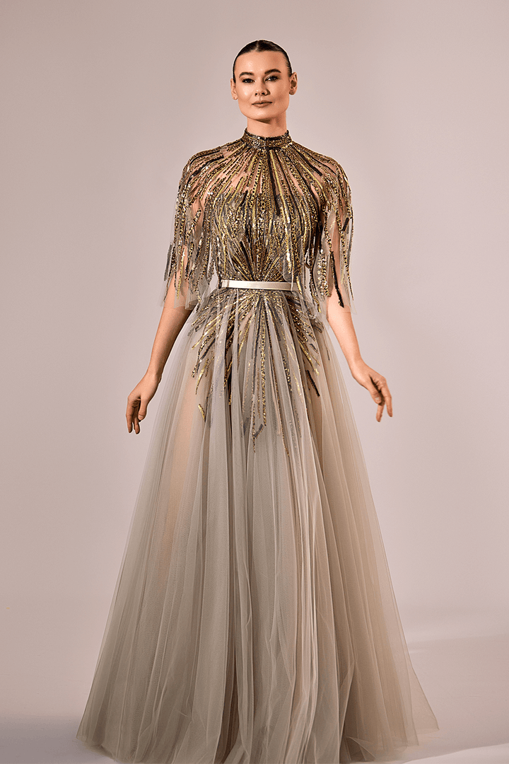 Bilal El Dana, Voluminous Evening Dress