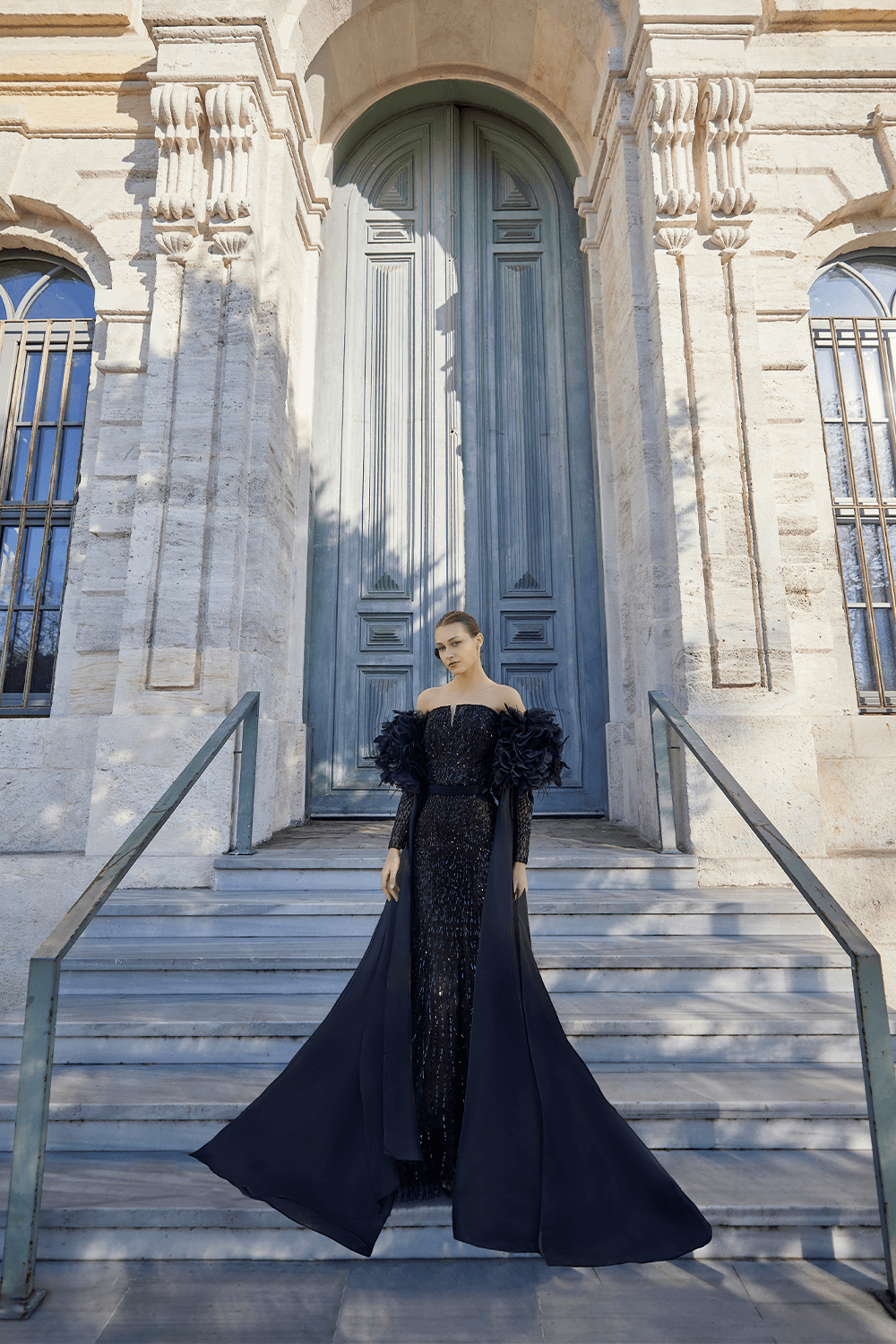 981 | Edgy Embroidered Gown | Esposa