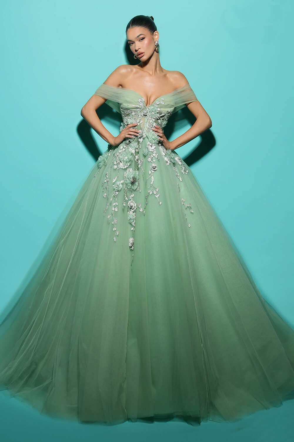 Tarek Ediz, Tulle Ball Gown | Esposa