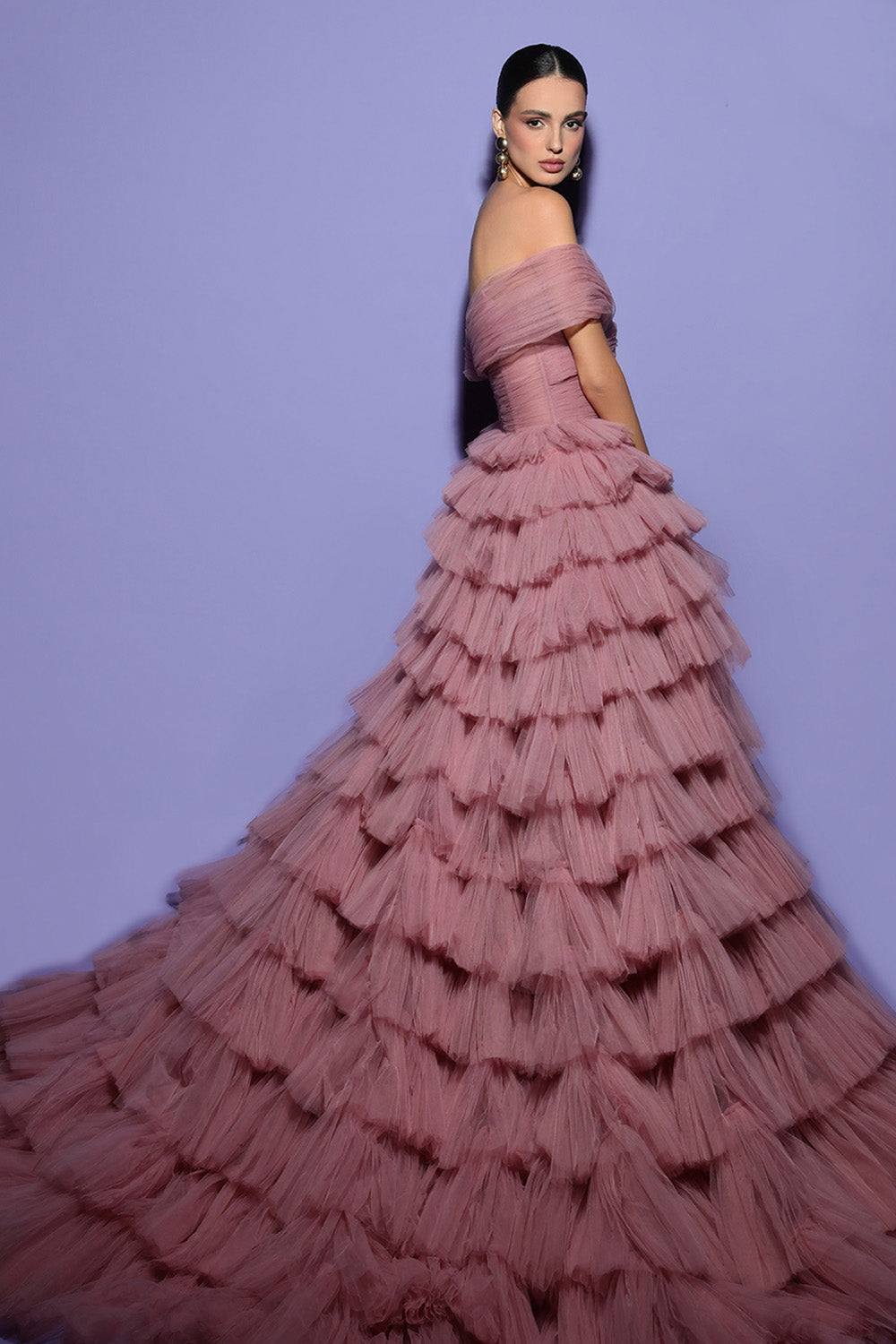 Tarek Ediz, V-Neckline Ball Gown | Esposa