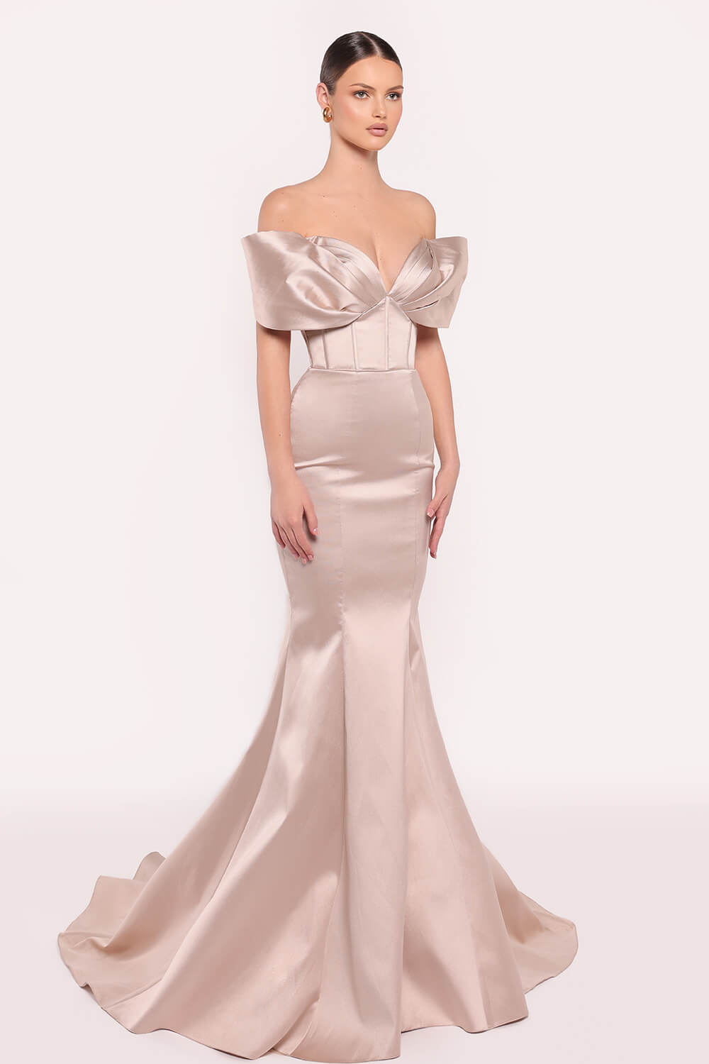 Tarek Ediz, Off Shoulder Mermaid Dress | Esposa