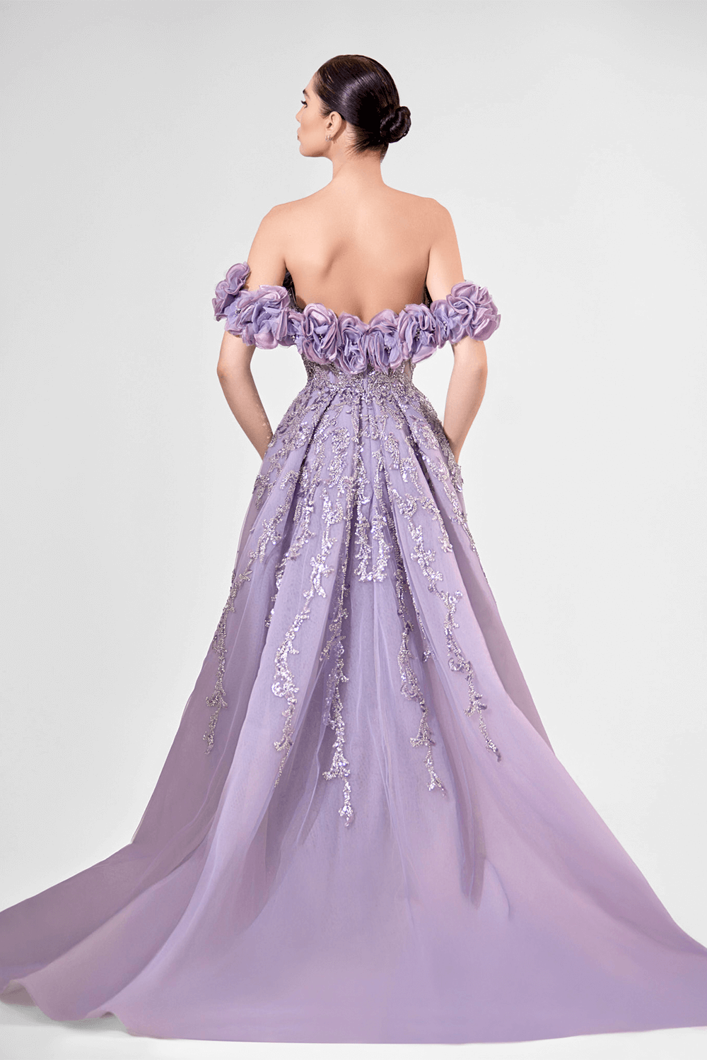 989 |  Corset Sequins Gown | Esposa