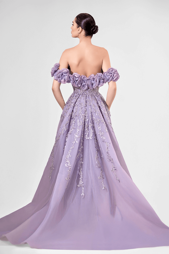 989 |  Corset Sequins Gown | Esposa