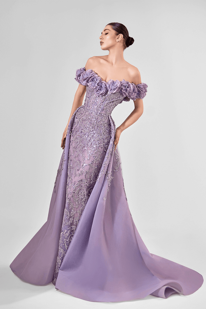 989 |  Corset Sequins Gown | Esposa