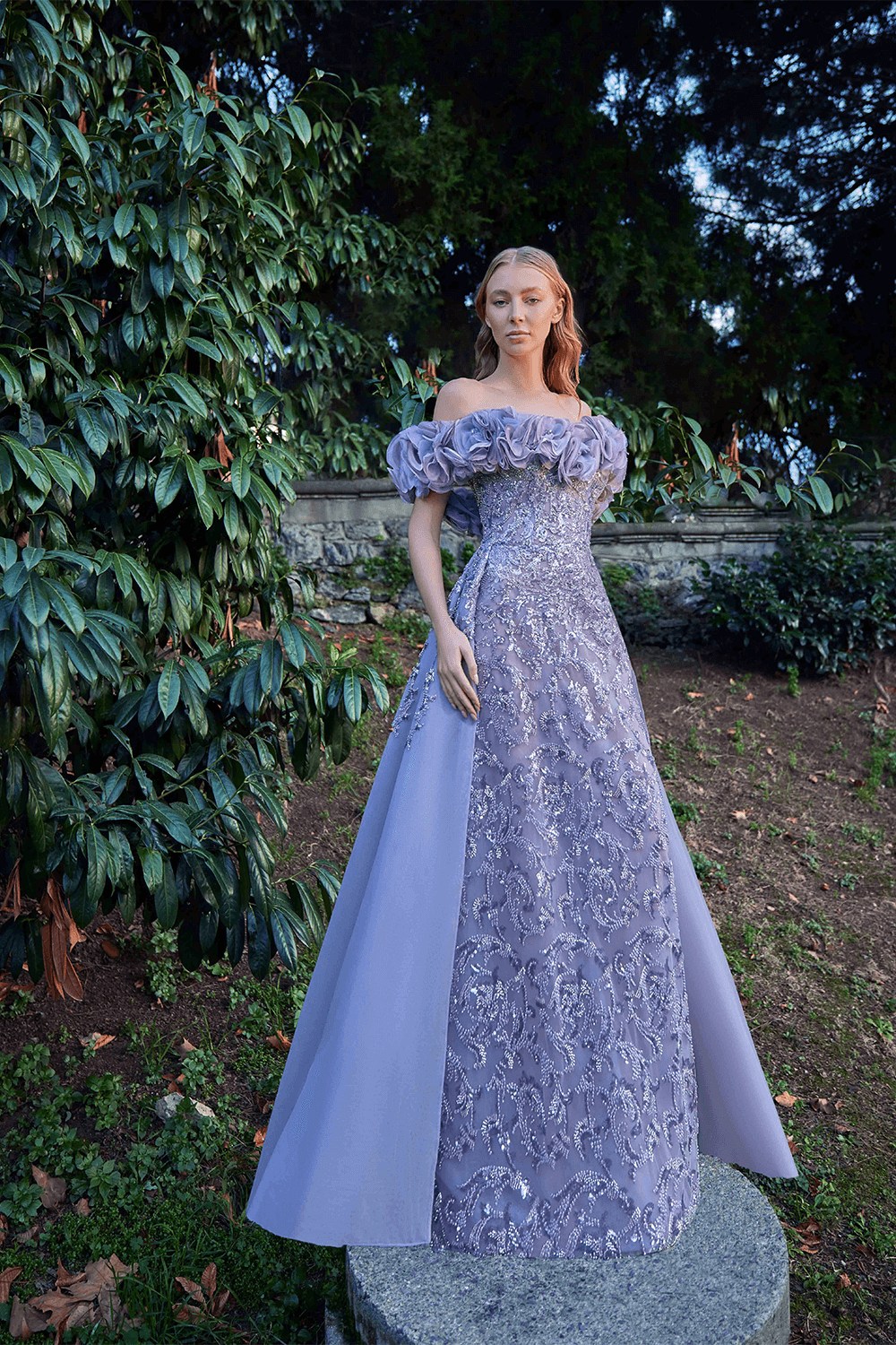 989 |  Corset Sequins Gown | Esposa