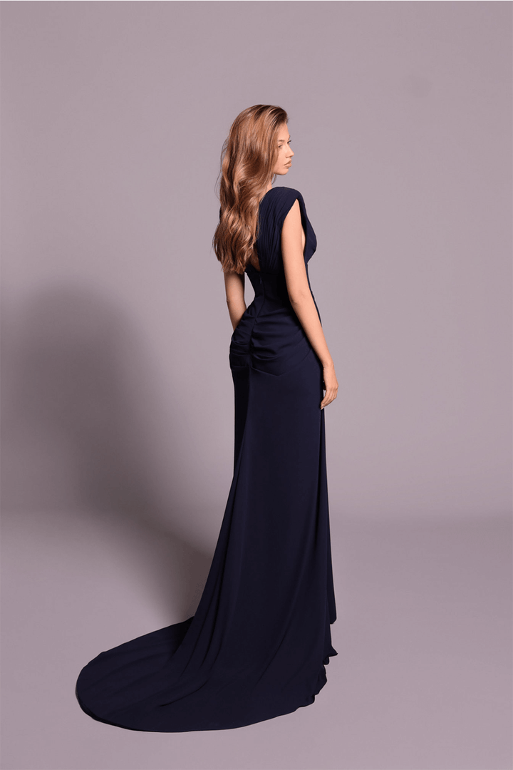Tarek Ediz, Refined Straight Gown | Esposa