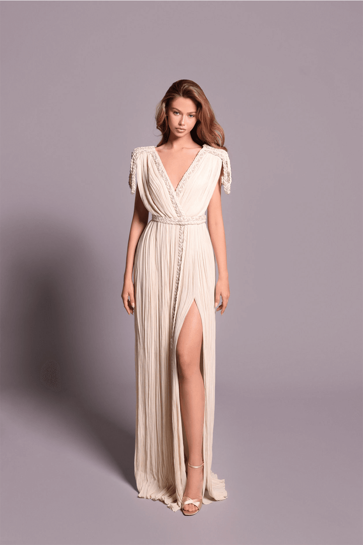 Tarek Ediz, Ethereal Straight Gown | Esposa