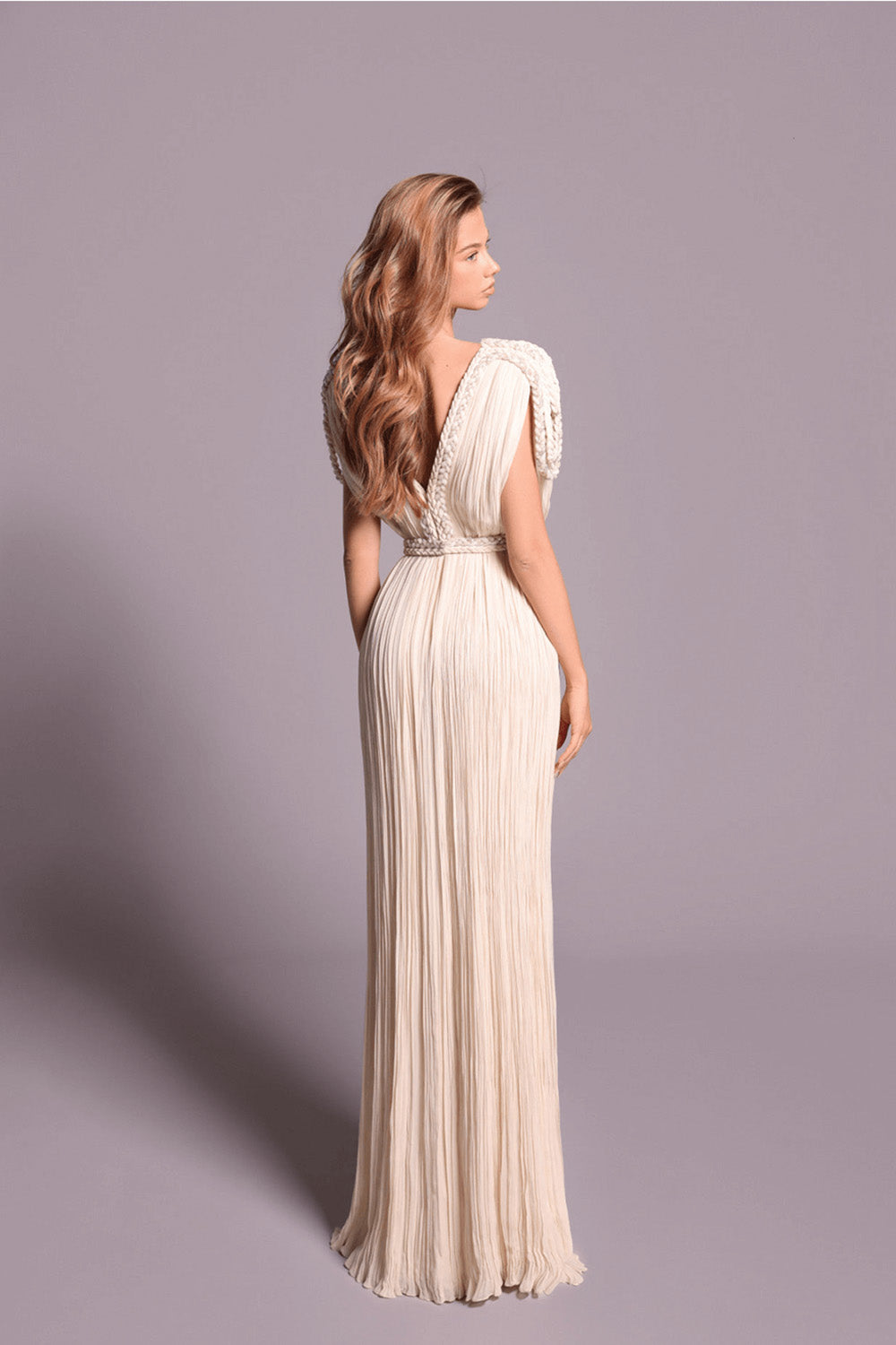 Tarek Ediz, Ethereal Straight Gown | Esposa
