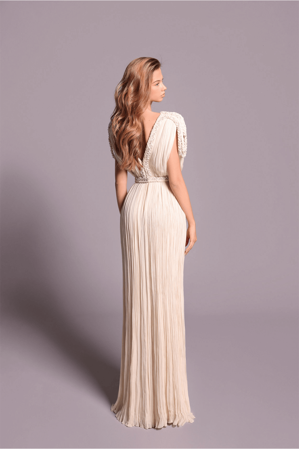 Tarek Ediz, Ethereal Straight Gown | Esposa