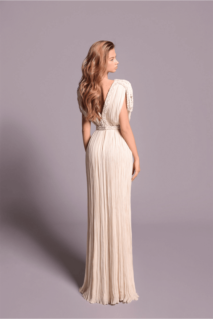Tarek Ediz, Ethereal Straight Gown | Esposa
