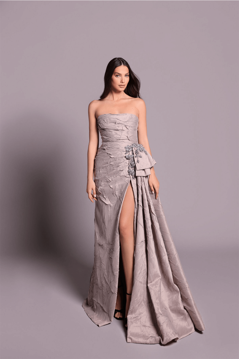 Tarek Ediz, Structured A-Line Gown | Esposa