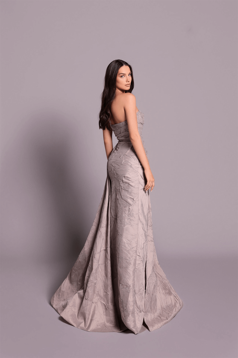Tarek Ediz, Structured A-Line Gown | Esposa