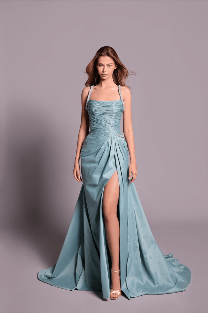 Tarek Ediz, Lustrous A-Line Gown | Esposa