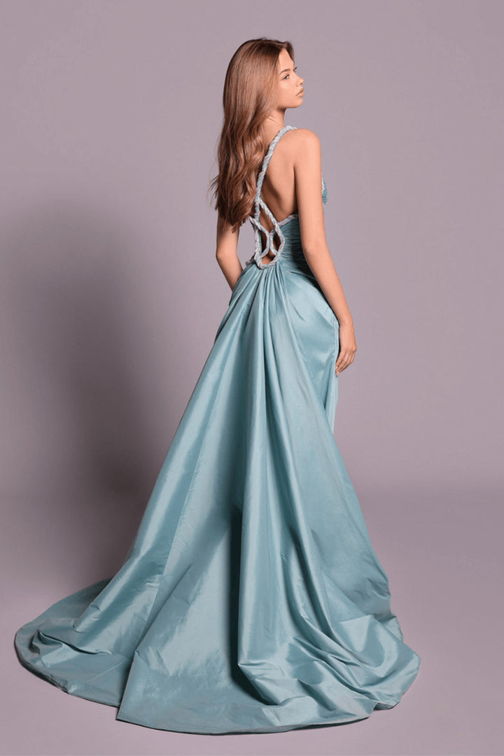 Tarek Ediz, Lustrous A-Line Gown | Esposa