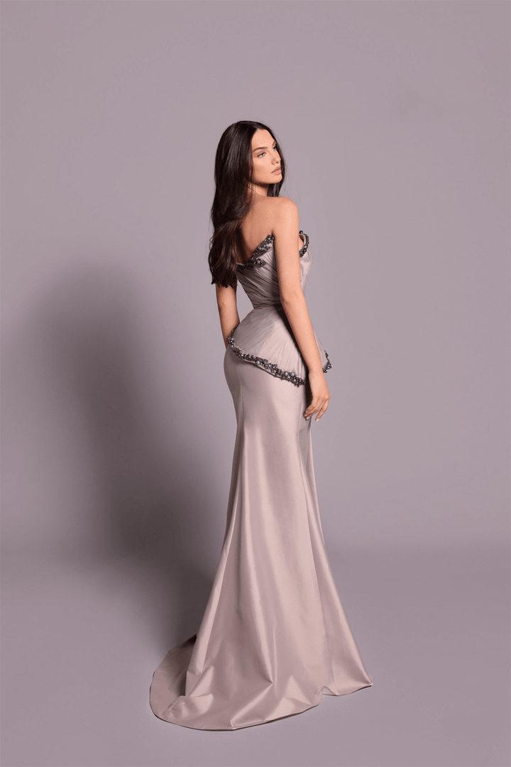 Tarek Ediz, Embellished Mermaid Gown | Esposa
