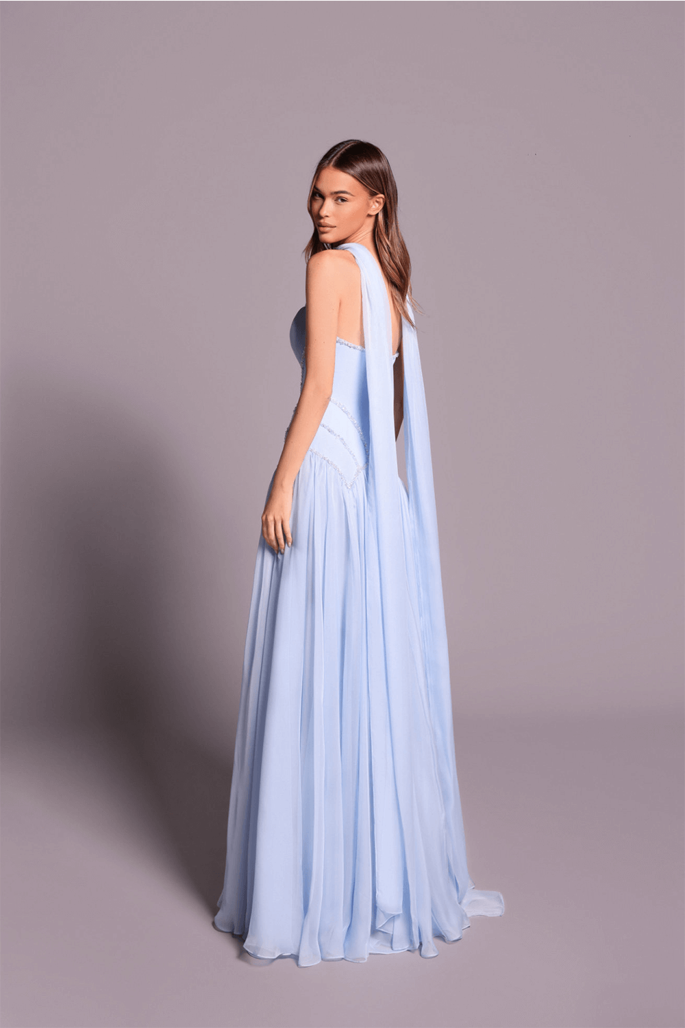 Tarek Ediz, Graceful A-Line Gown | Esposa